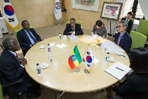 Ethiopian Delegate’s Visit to the Ministry 의 목록 이미지 입니다. 