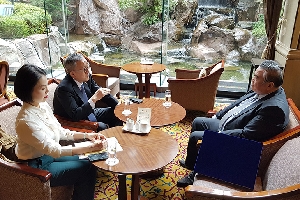 Meeting with Uzbekistan Ambassador 의 목록 이미지 입니다. 
