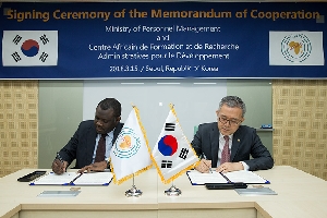 Memorandum of Cooperation(MoC) between MPM and CAFRAD 의 목록 이미지 입니다. 