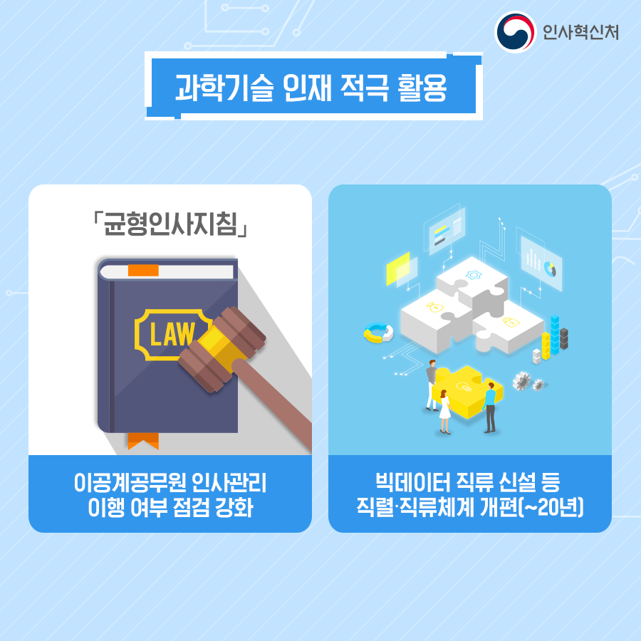 과학기술인력의 효율적활용  카드뉴스 3페이지