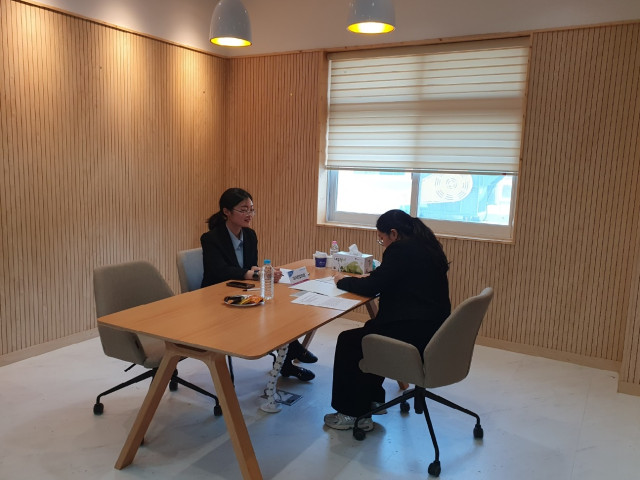 모의면접 사진