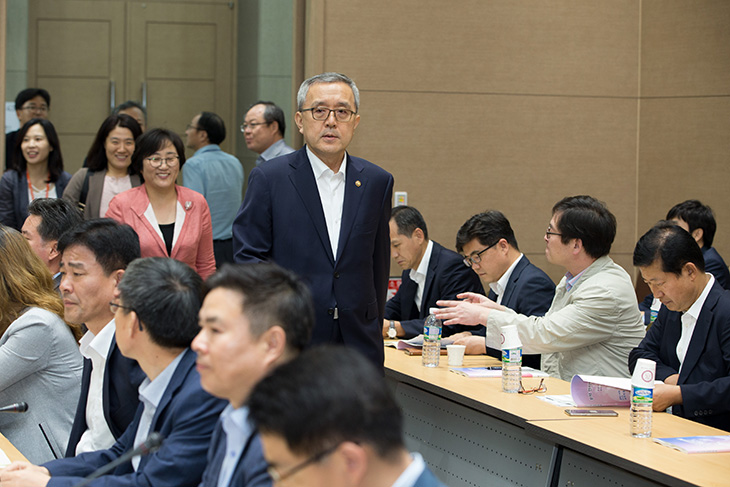 부처 인사혁신담당관 워크숍에 참석한 김판석 인사혁신처장