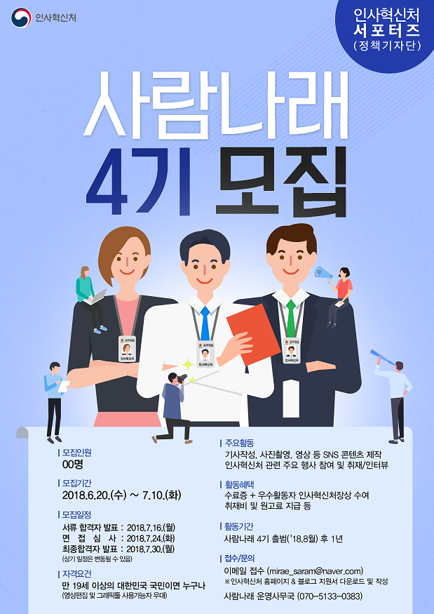 사람나래 4기모집