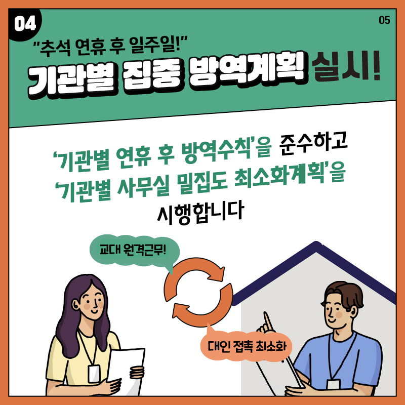 안전한 추석 연휴 보내기, 공직사회도 함께합니다 5장