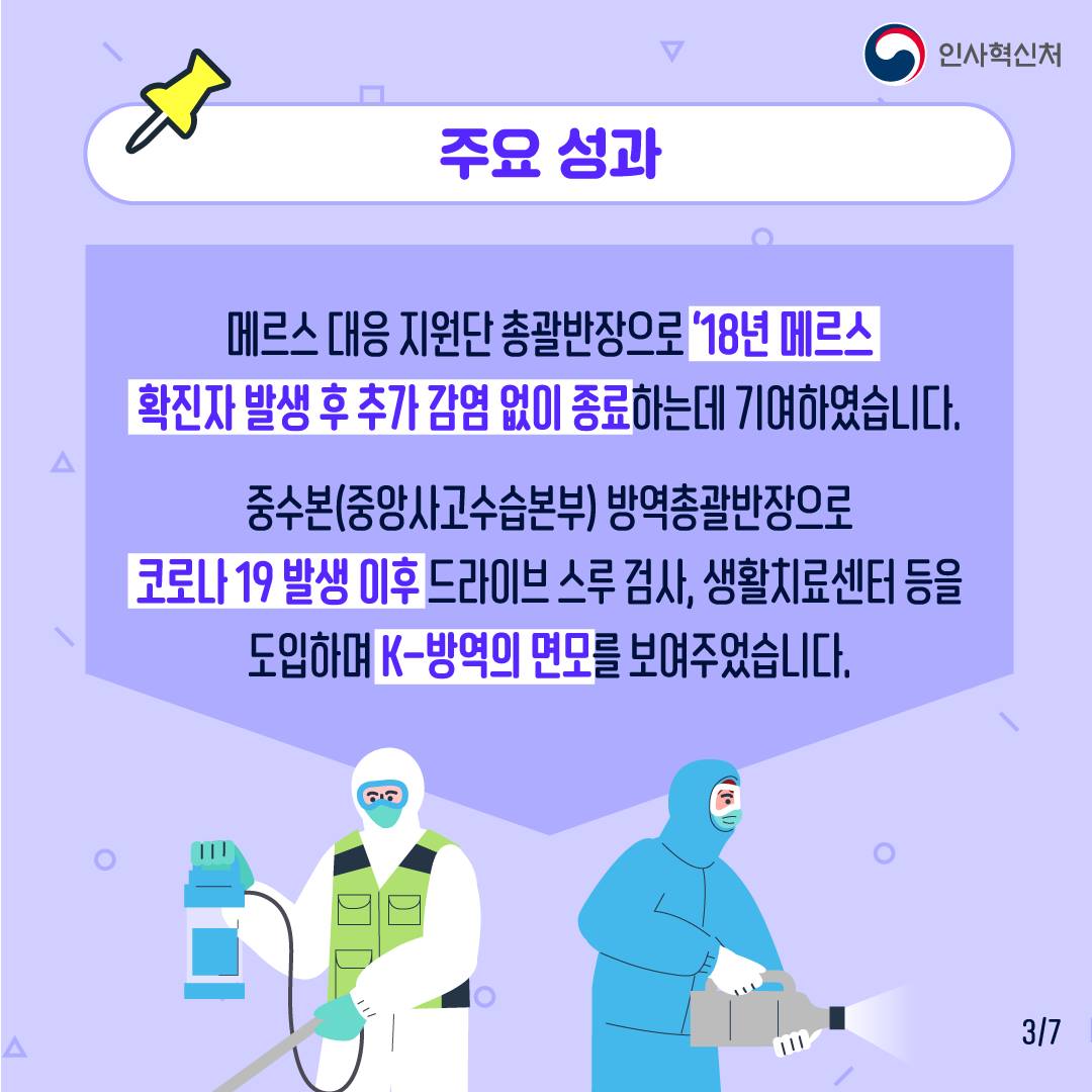 개방형 직위를 거쳐간 우수 인재를 소개합니다. 카드뉴스 4번째