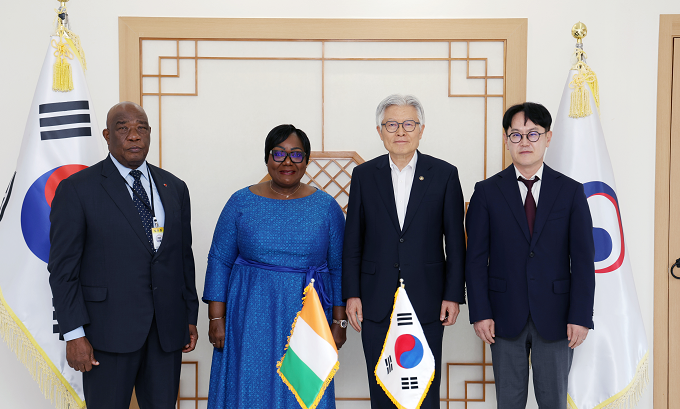 Korea-Côte d'Ivoire Bilateral Meeting on Personnel Administration 사진