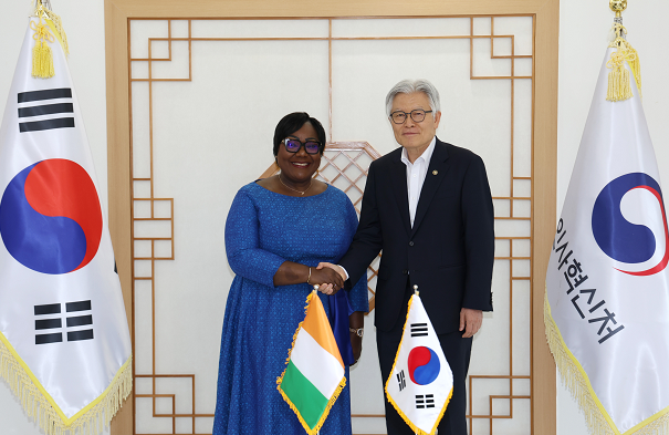 Korea-Côte d'Ivoire Bilateral Meeting on Personnel Administration 사진